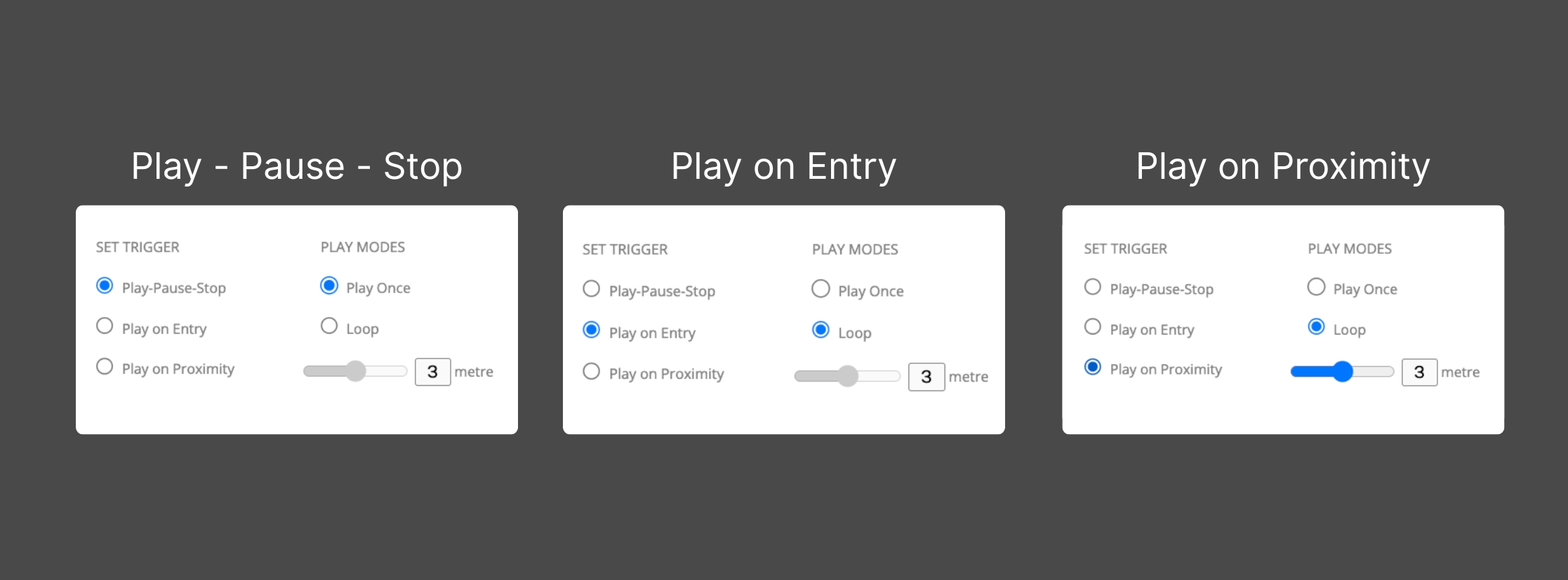 playback settings